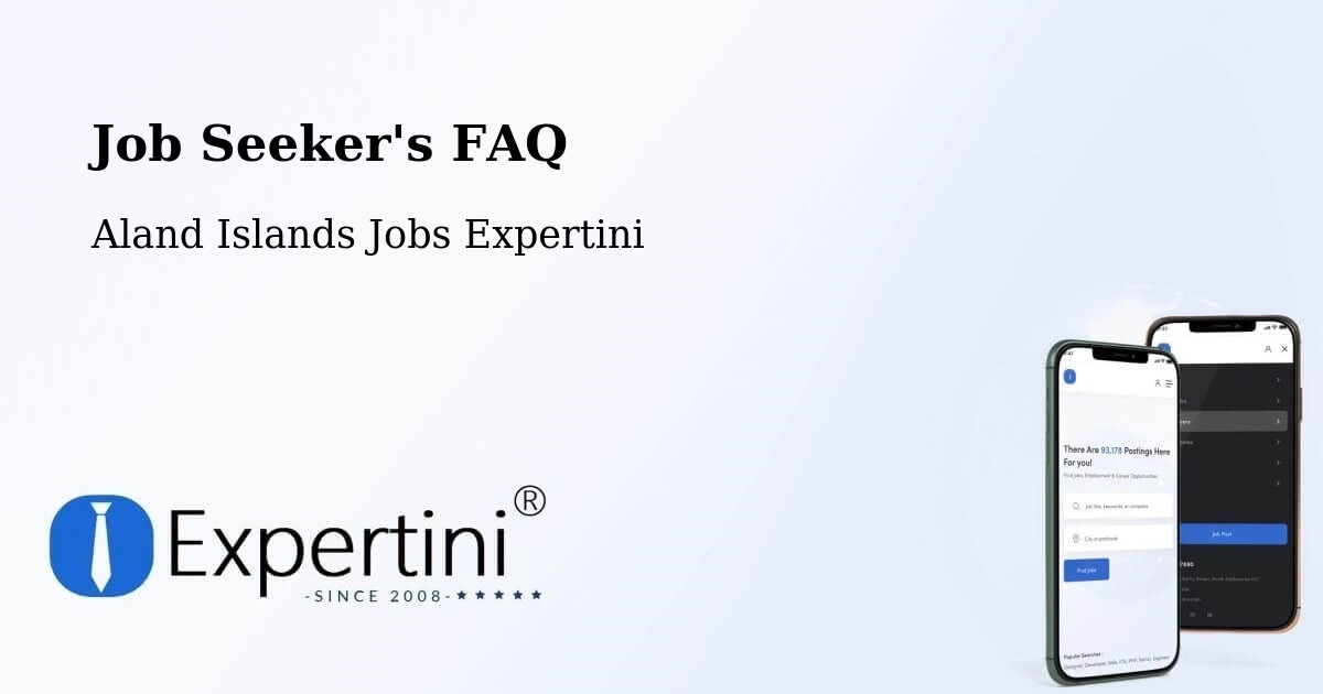 Job Seeker FAQ – Aland Islands - Aland Islands Jobs Expertini