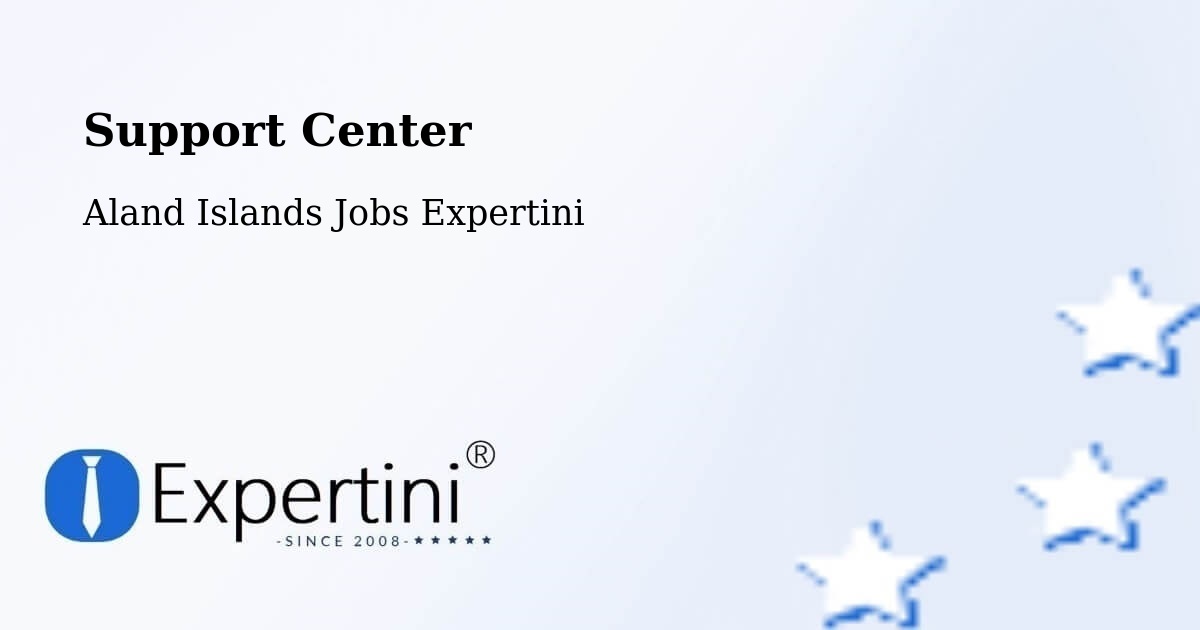 Support Services – Aland Islands - Aland Islands Jobs Expertini