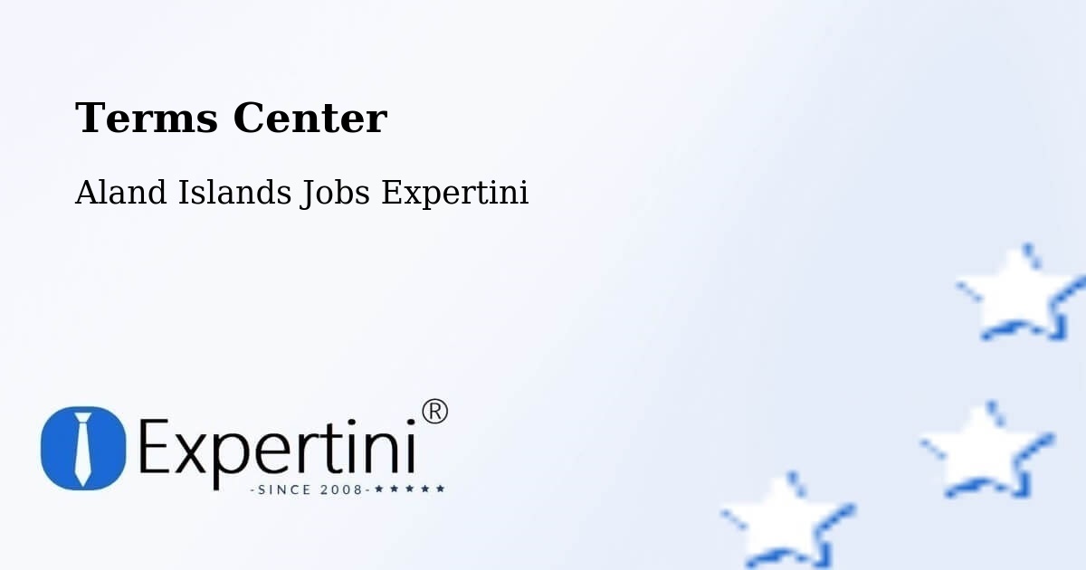 Terms of Service – Aland Islands - Aland Islands Jobs Expertini